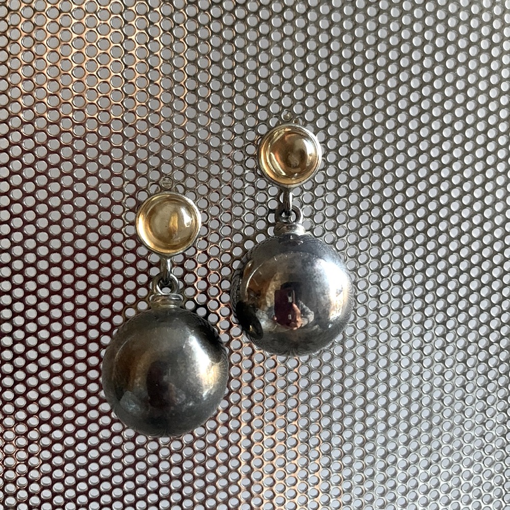 Handmade brand new circular earrings